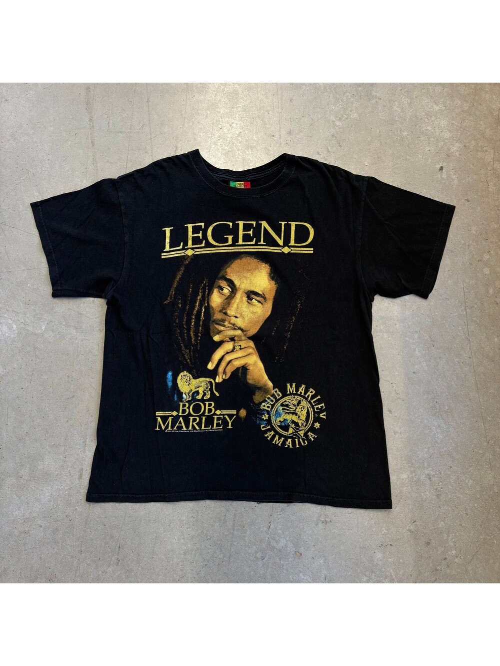 Vintage 2000s Bob Marley Legend Graphic T-Shirt Large Black